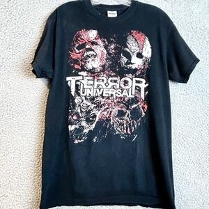 Terror Universal Make Them Bleed Promo T Shirt Size M Rare Nu Metal Double Sided